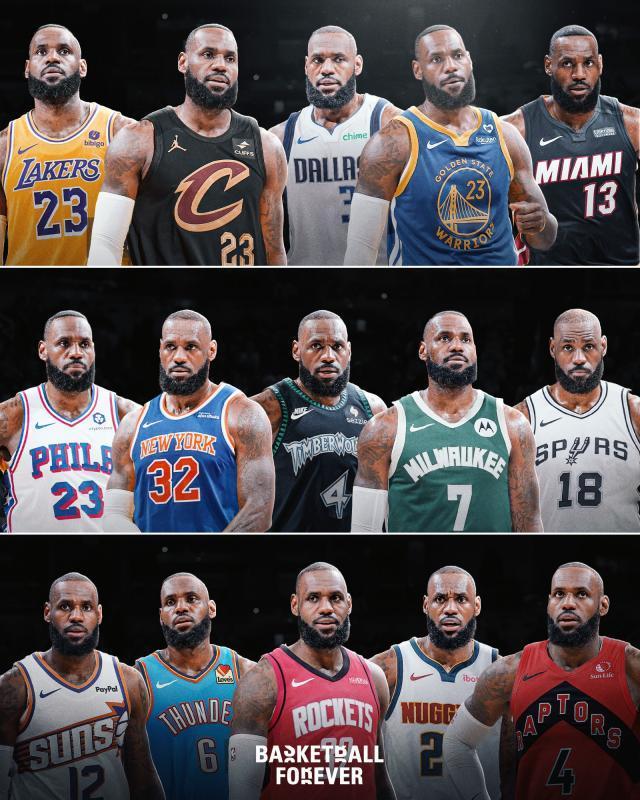 开云中国官网-真正的巡演？网友提议詹姆斯下赛季依次签约30队